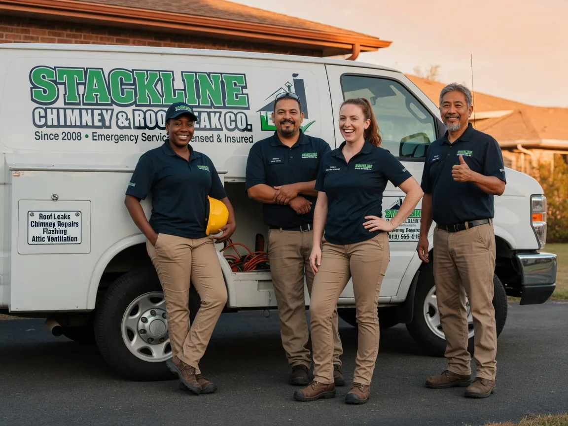 Chimney flashing repair company in Reese, MI